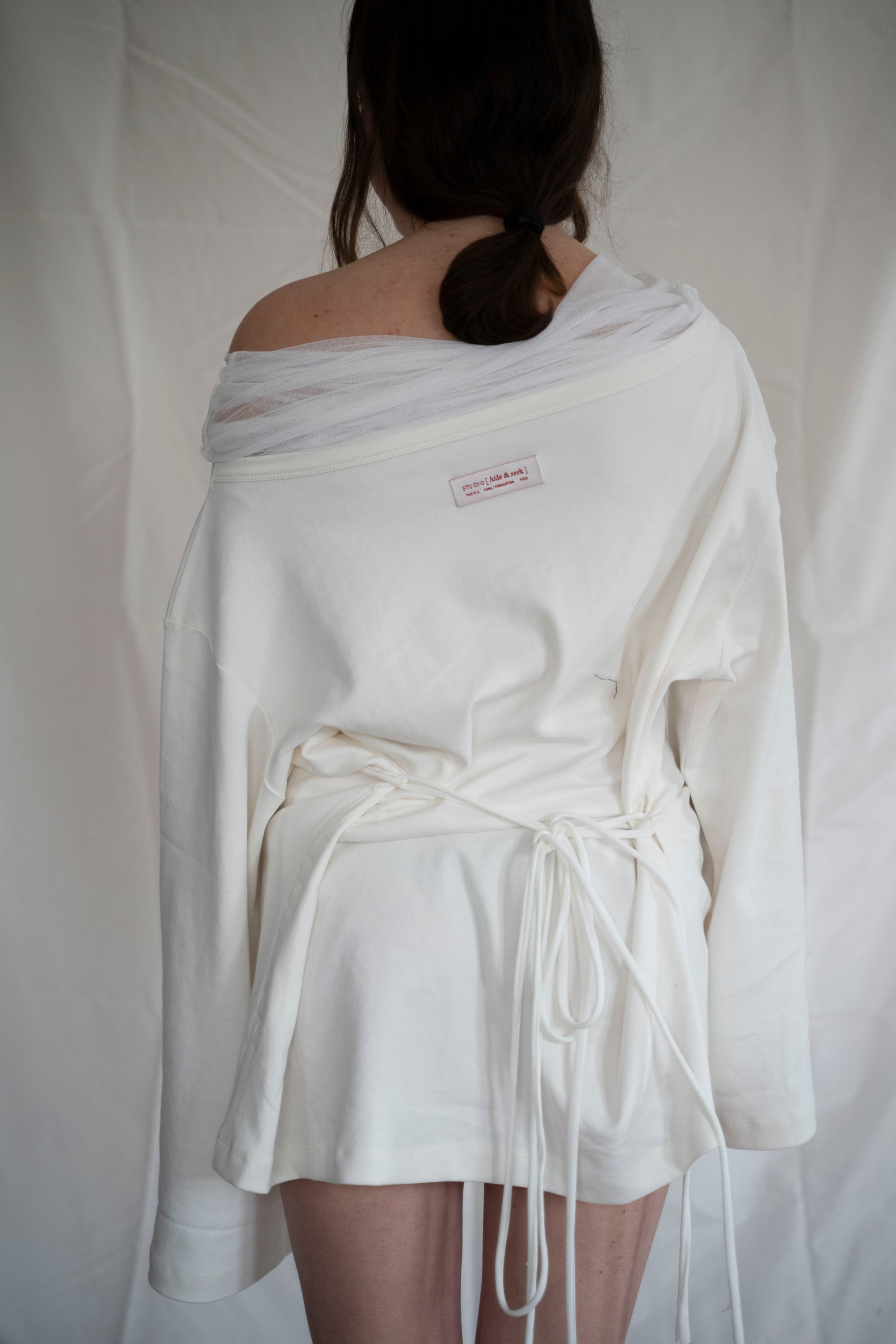 Playground Sweatshirt- White Jersey