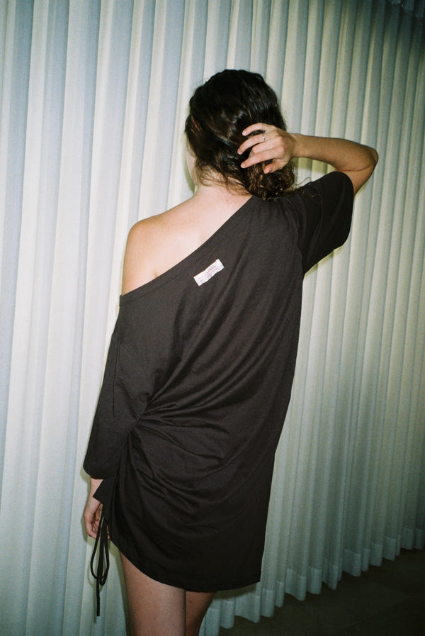 Playground Mini Tee - Chocolate Brown