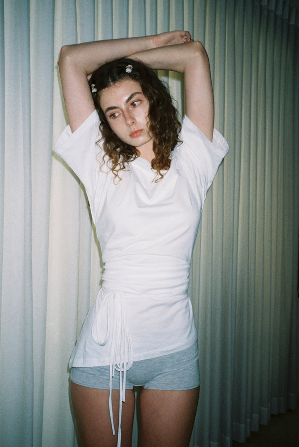 Playground Mini Tee - White