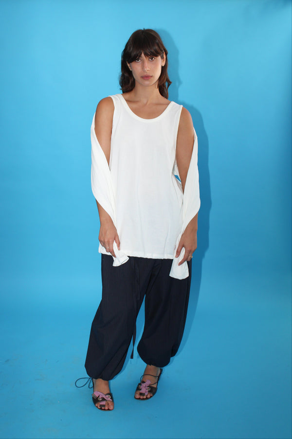 Tee Tank - Cream