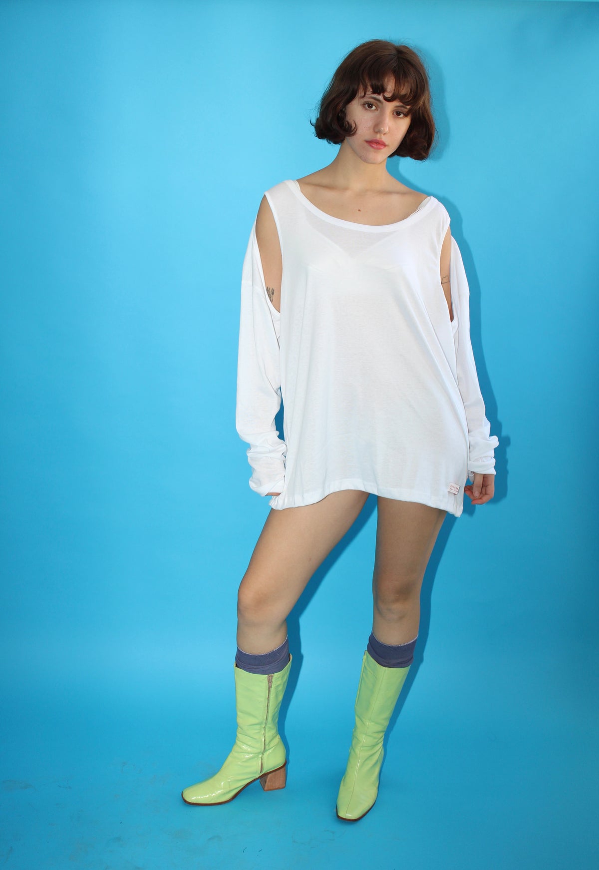 Tee Tank - White
