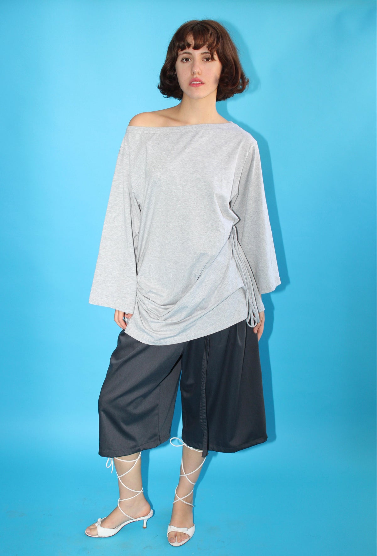 Playground Mini Tee Dress - Melang