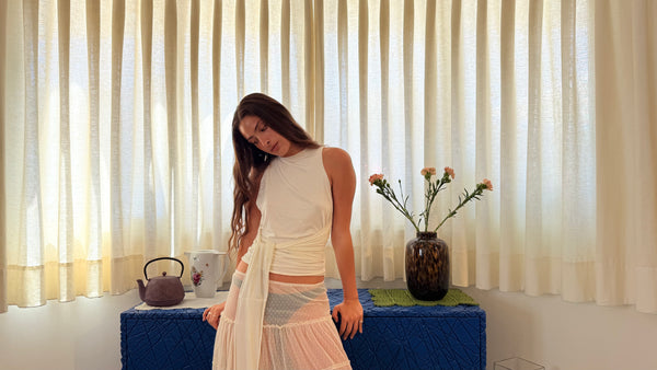 Saba Top - White