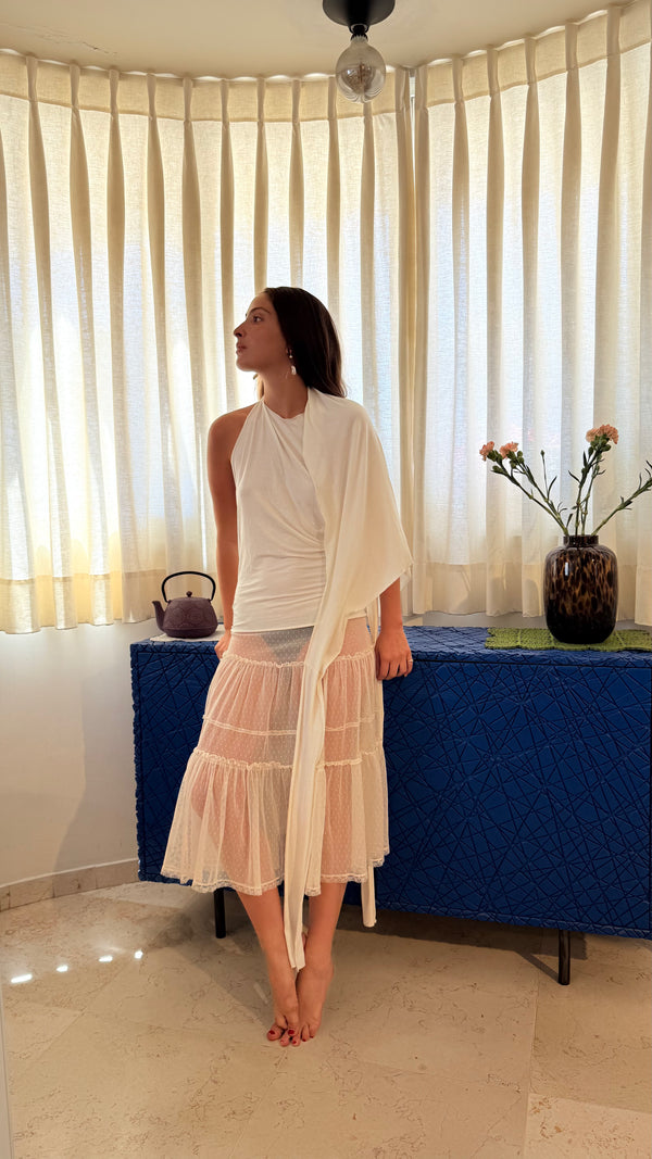 Saba Top - White
