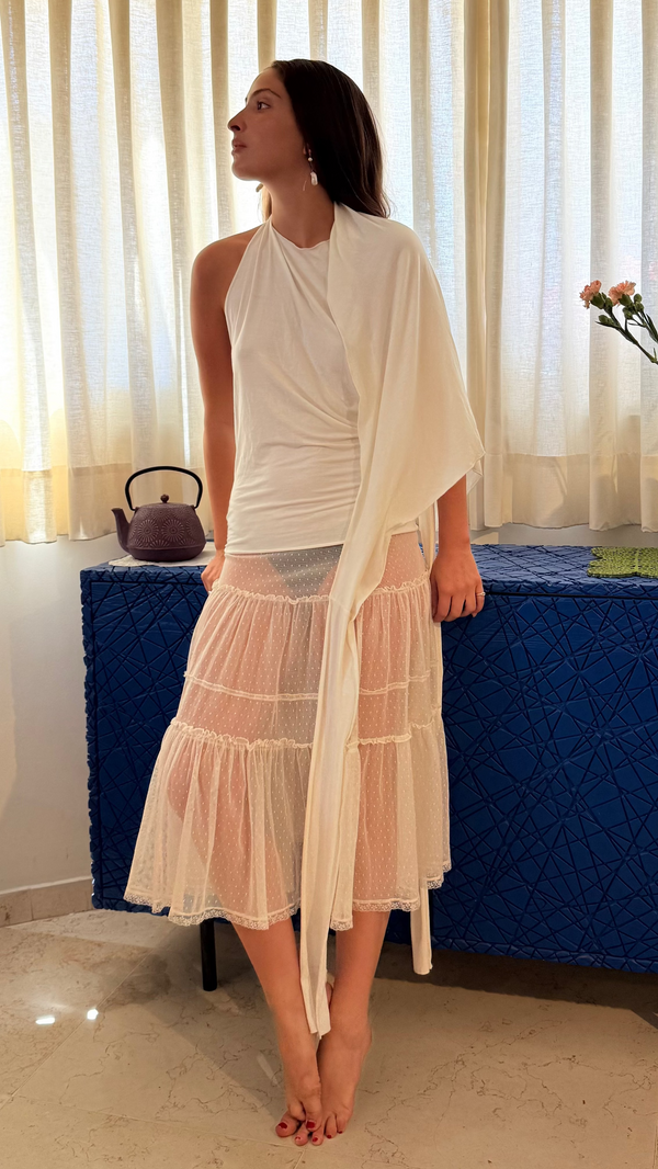 New Skin Top - Ivory
