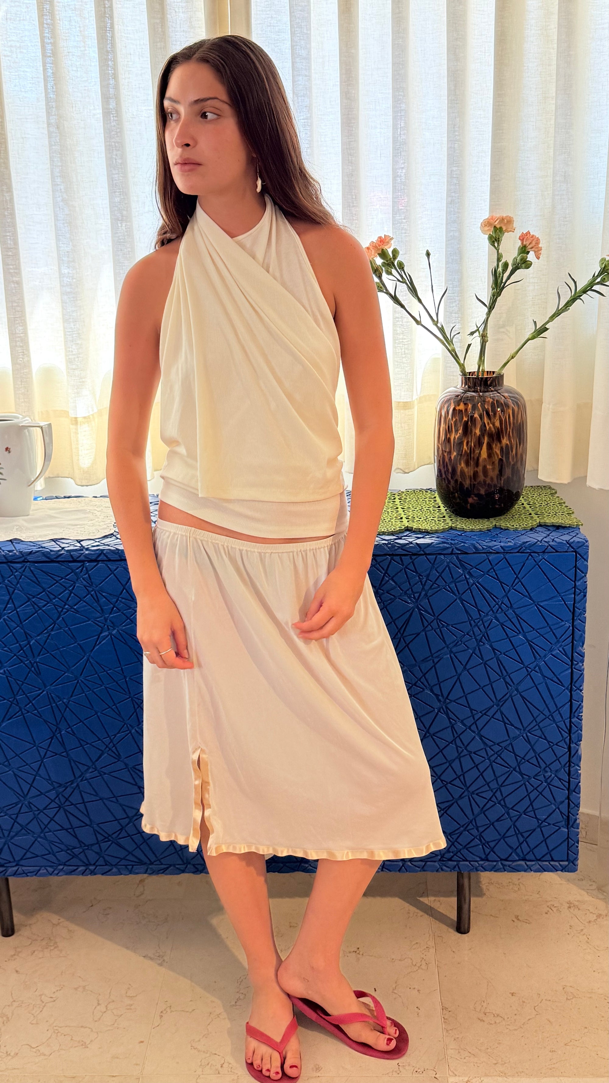 Saba Top - Ivory