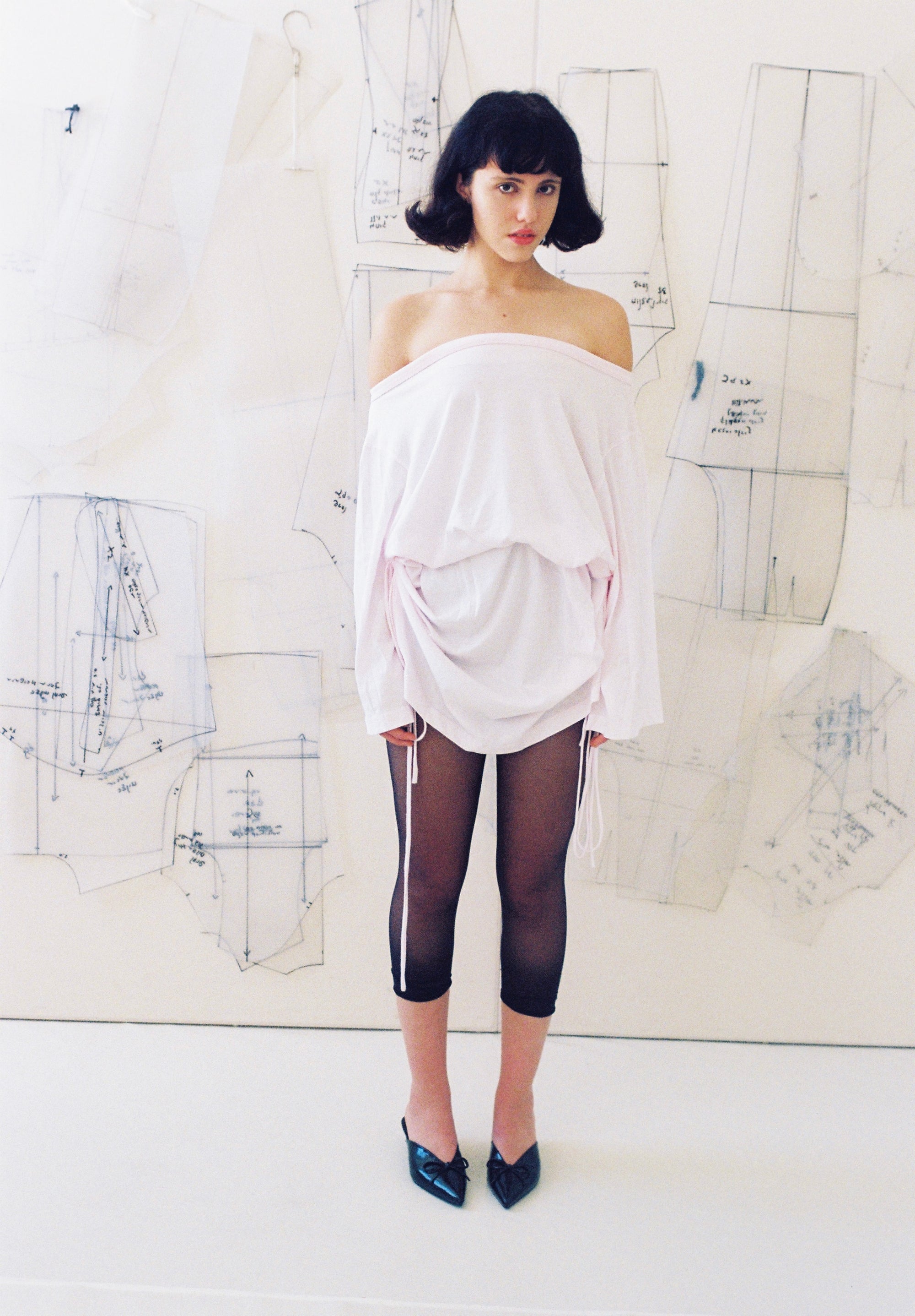 Playground Mini Tee Dress - Baby Pink