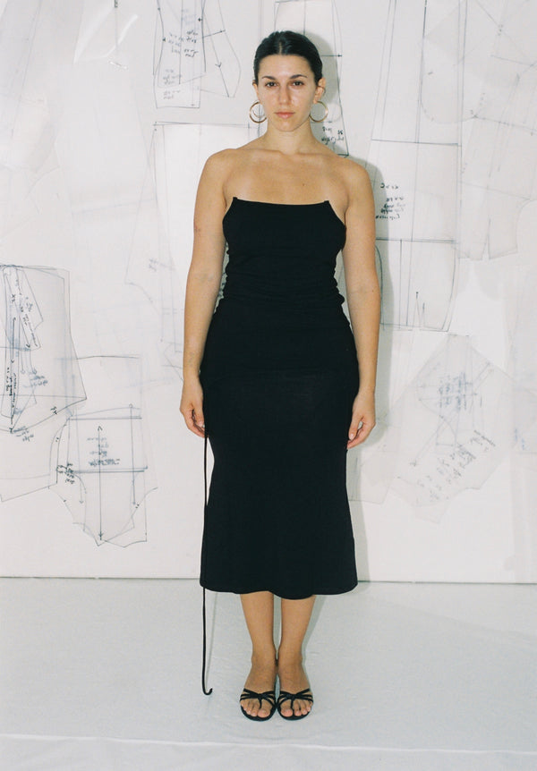 Adaptable Spaghetti Tank- Black