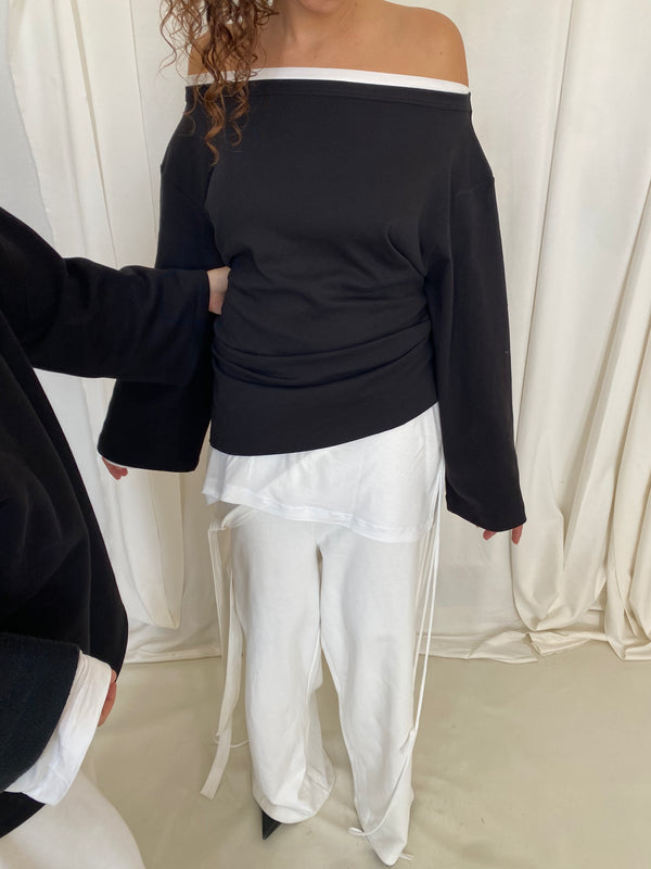 Playground Sweatshirt- Black Jersey