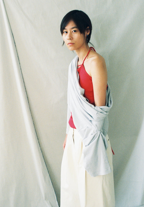 Wide tailored bermuda- Heavyweight Cotton