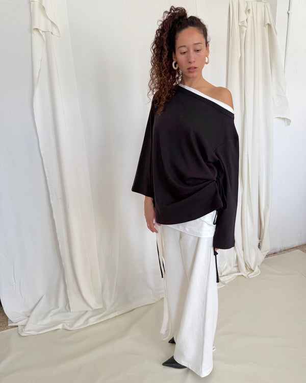 Playground Sweatshirt- Black Jersey