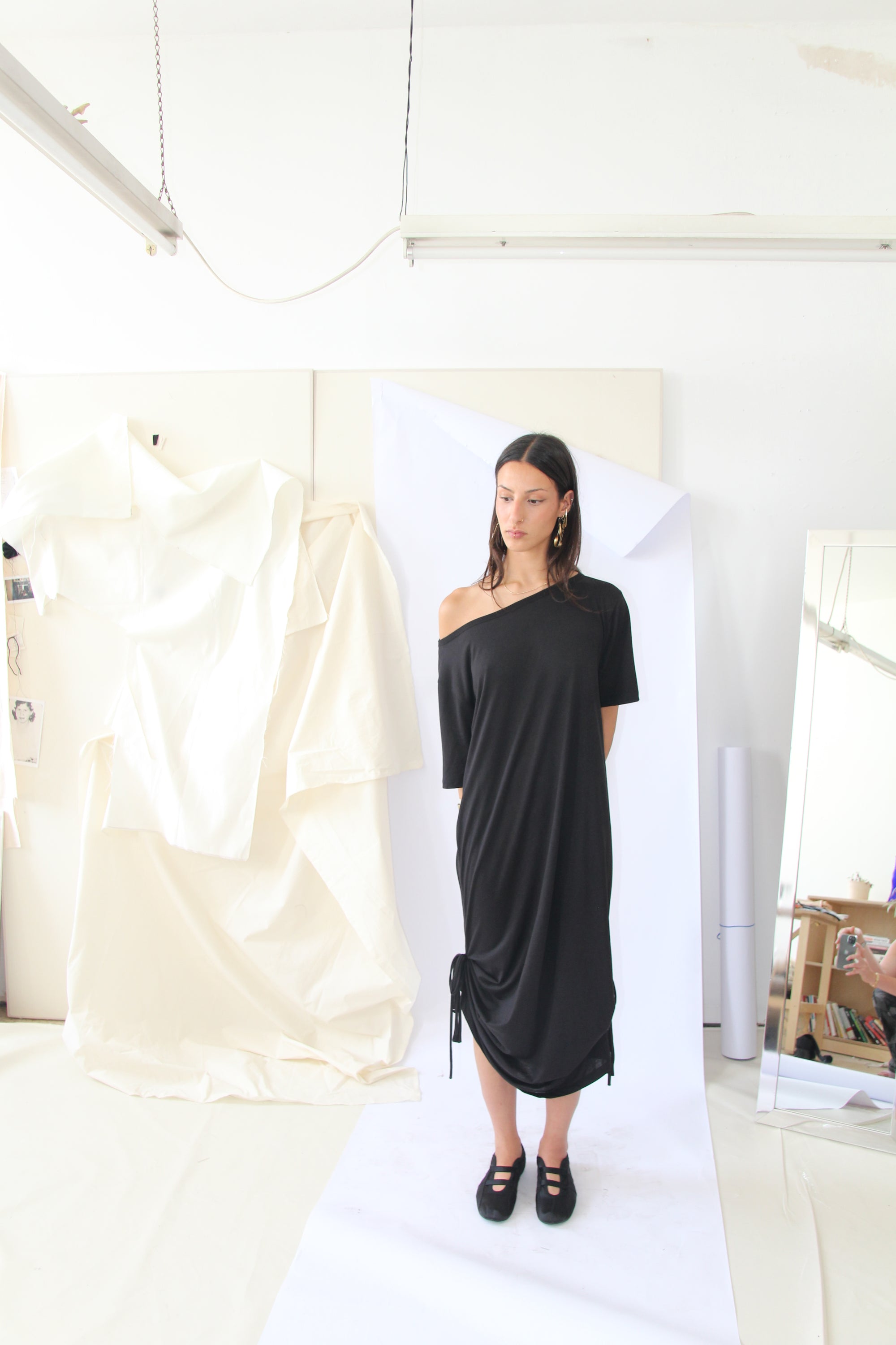 Playground Tee Dress- Black