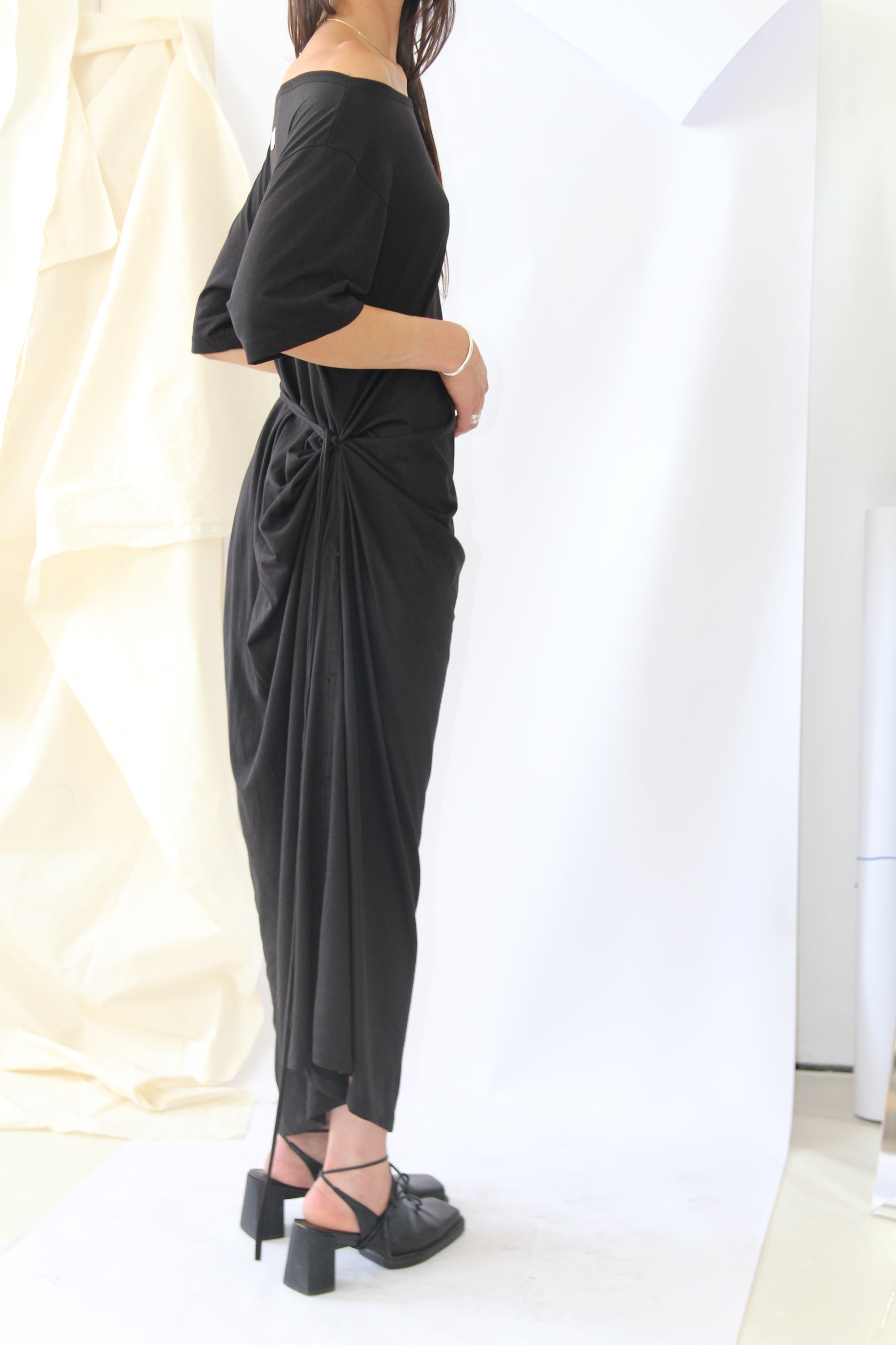 Playground Tee Dress- Black