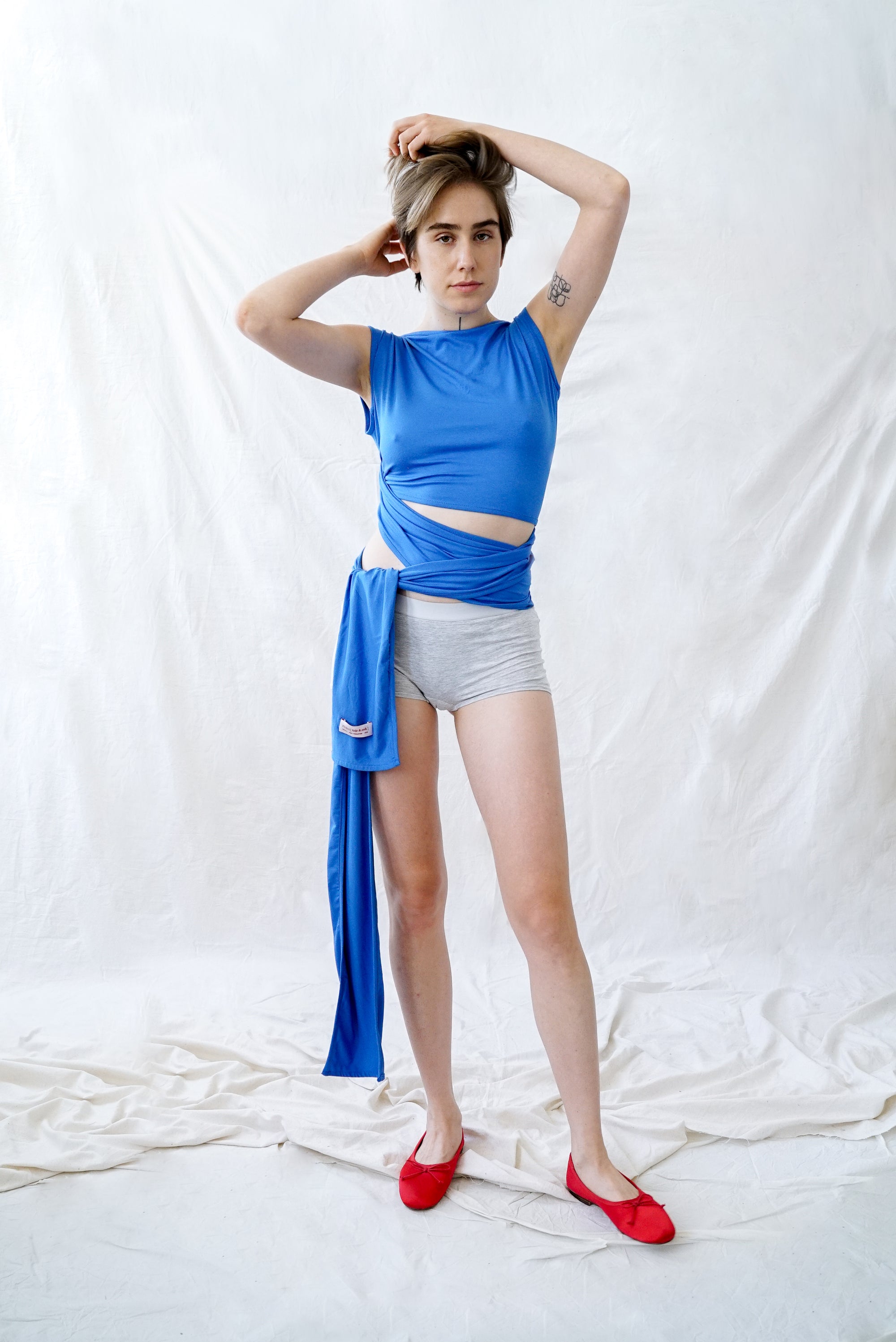 Wrap Tank- Blue