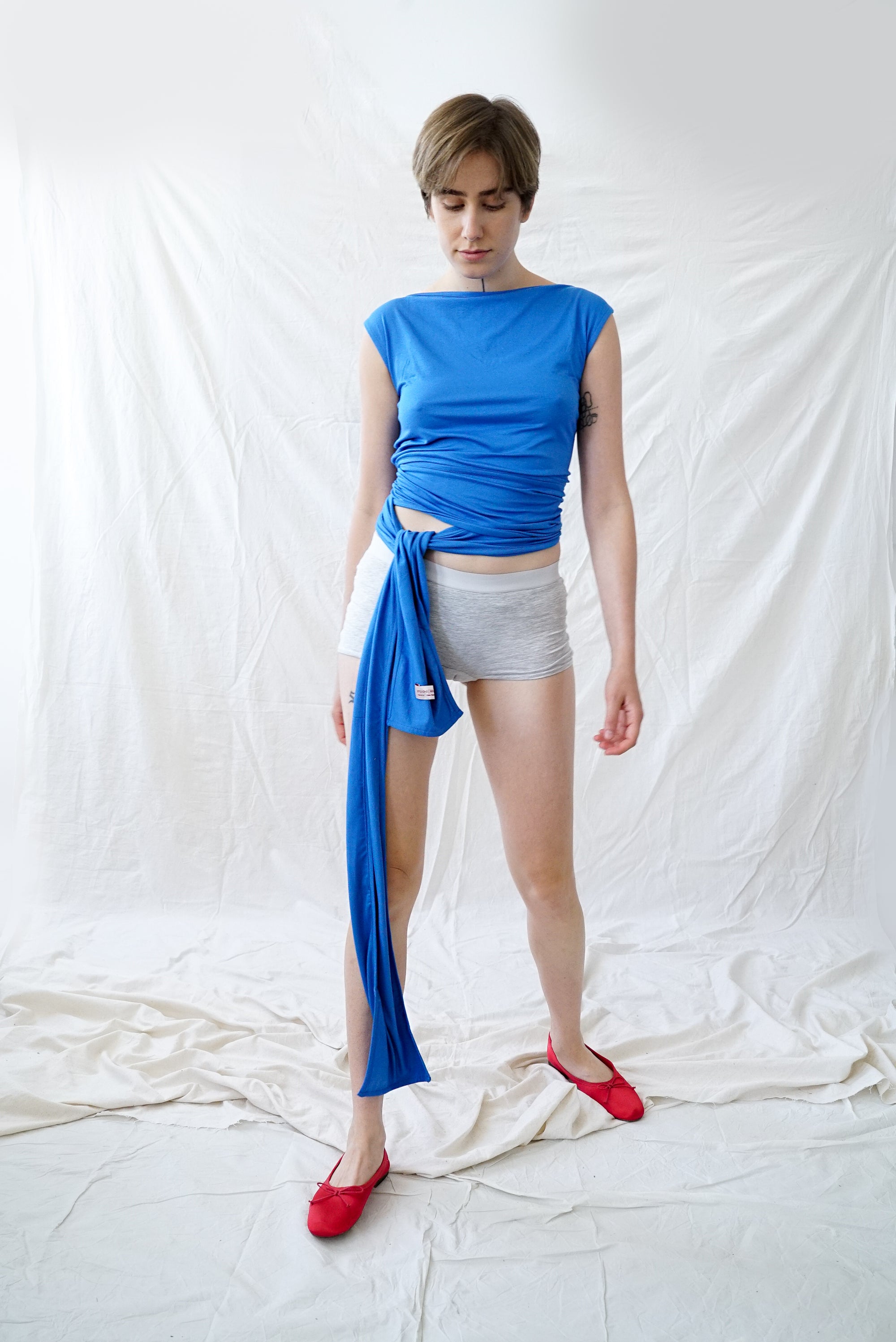 Wrap Tank- Blue