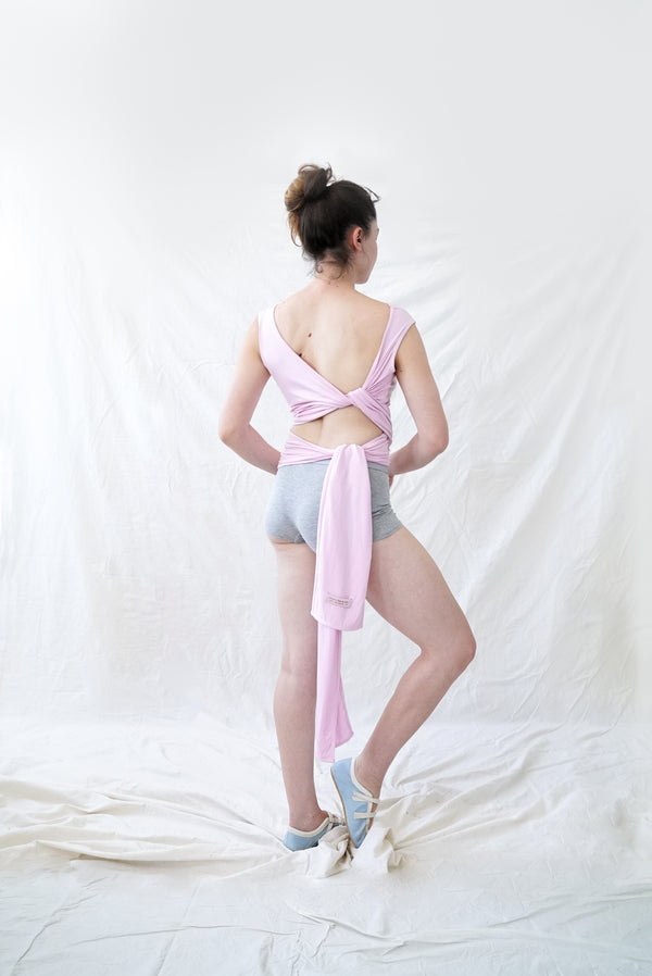 Wrap Tank- Baby Pink
