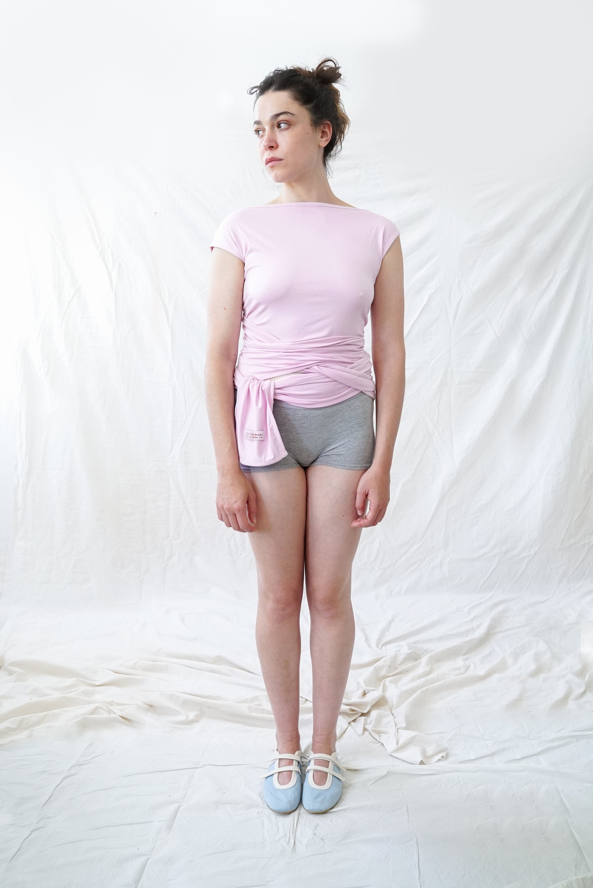 Wrap Tank- Baby Pink