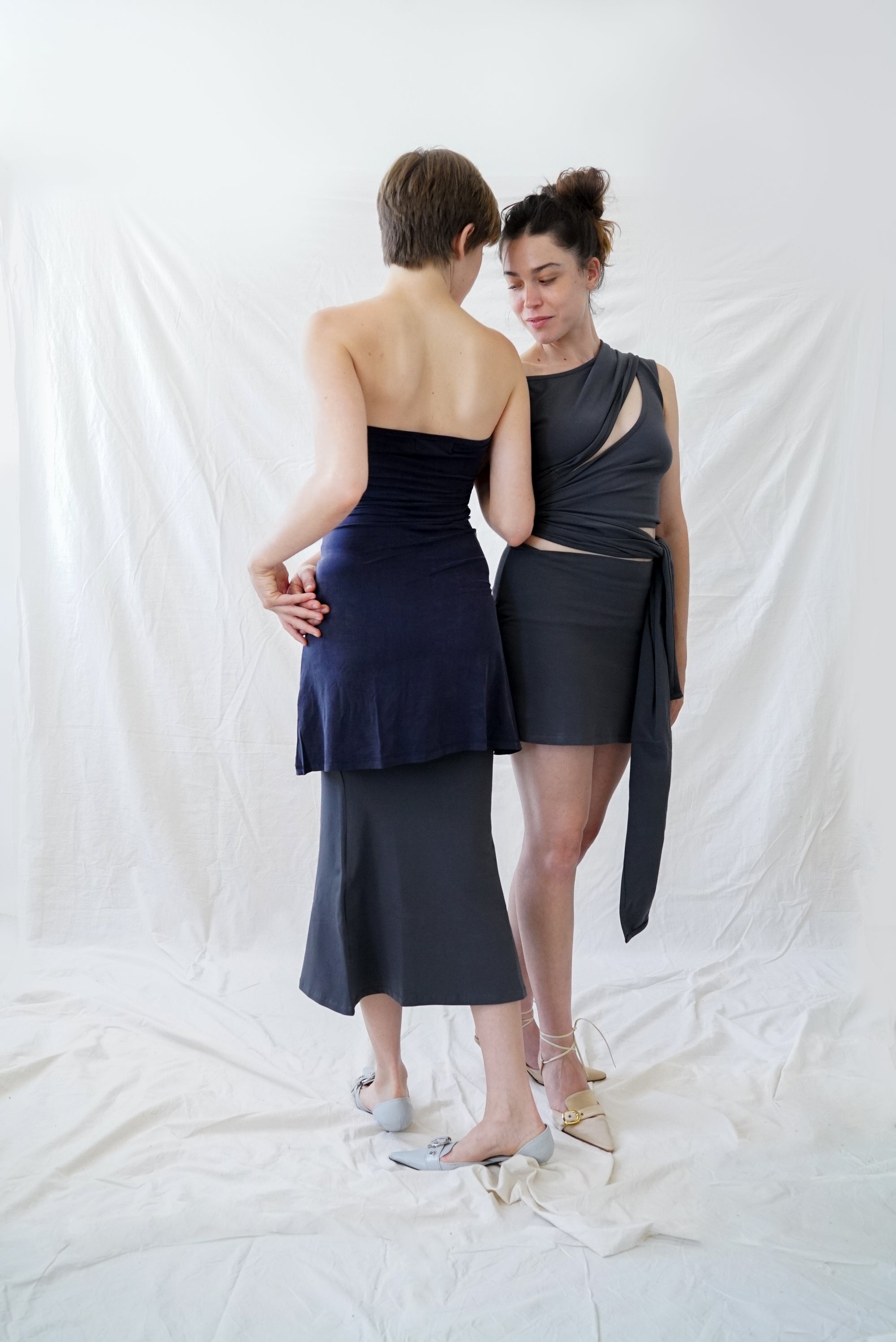 Adaptable Skirt-Dress- Gray
