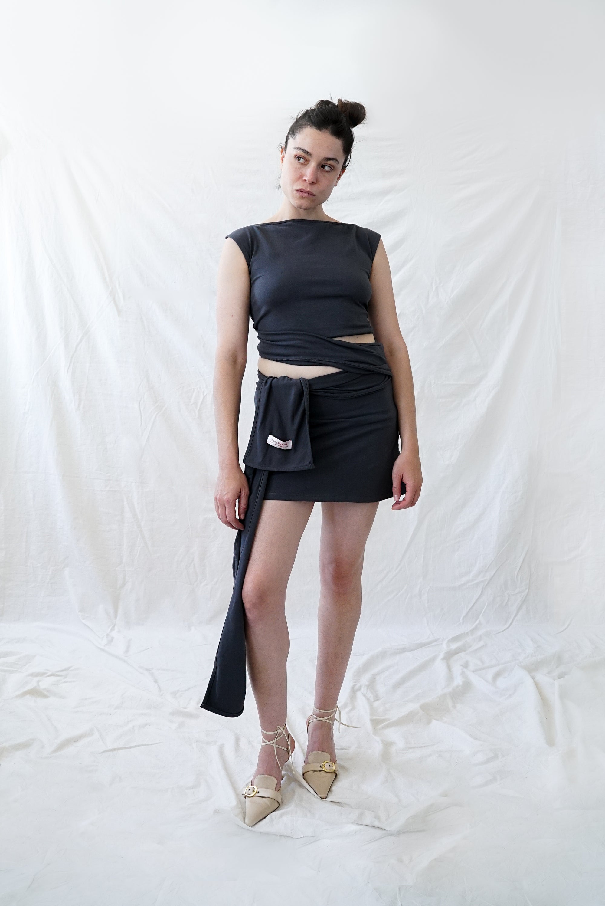 Wrap Tank- Gray