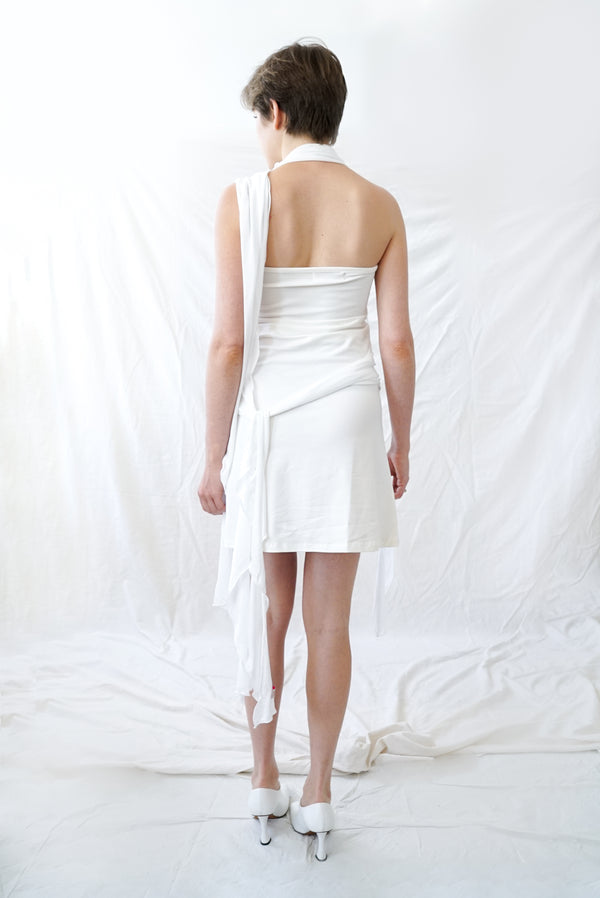 Skin Wrap Top- White
