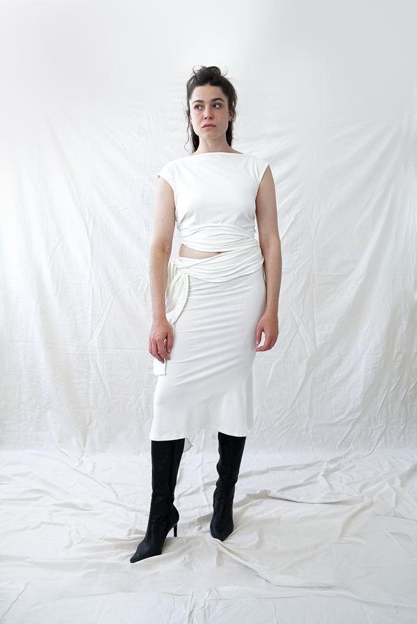 Wrap Tank- Ivory