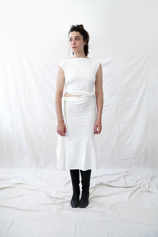 Adaptable Skirt-Dress- Ivory