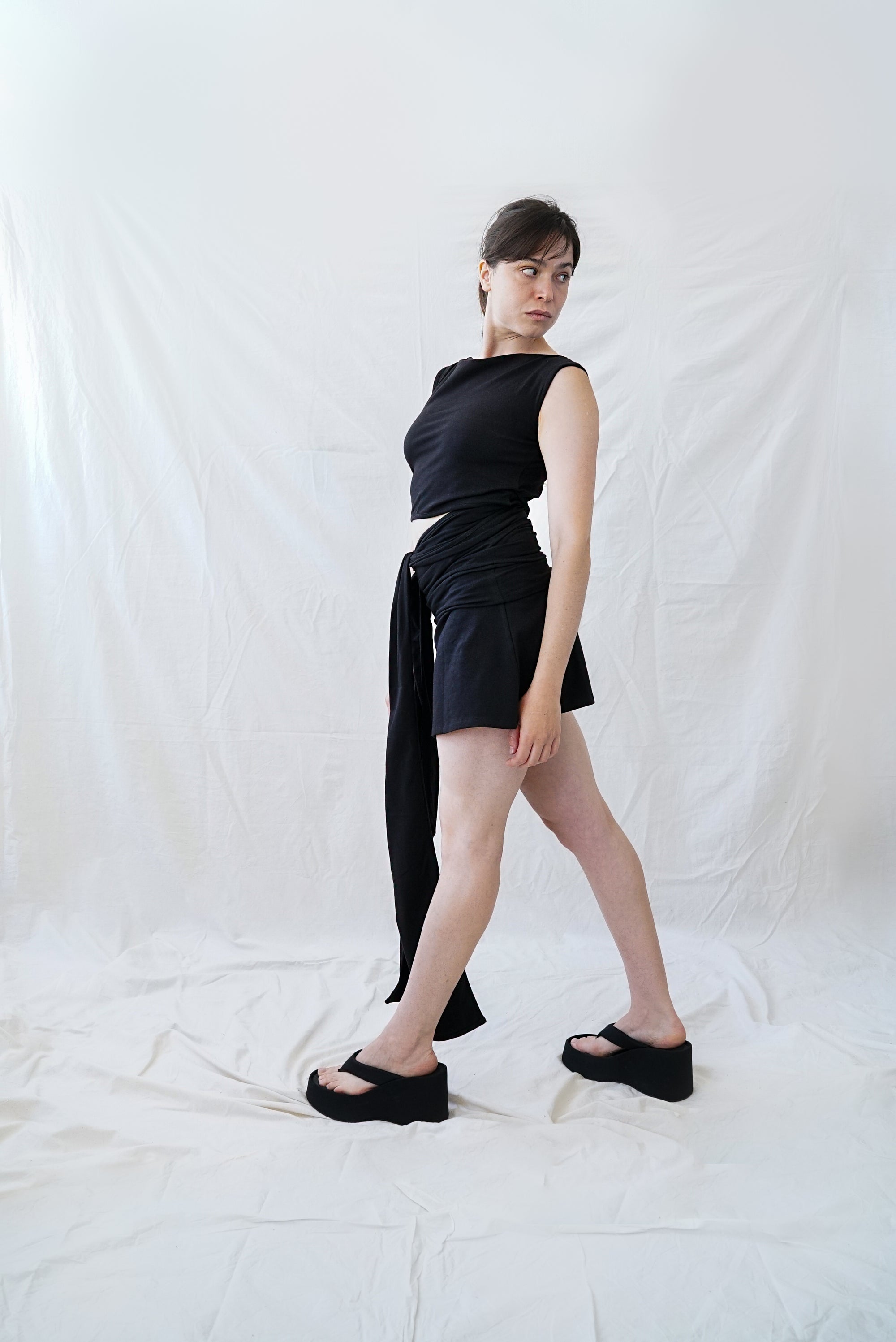 Adaptable Skirt-Dress- Black