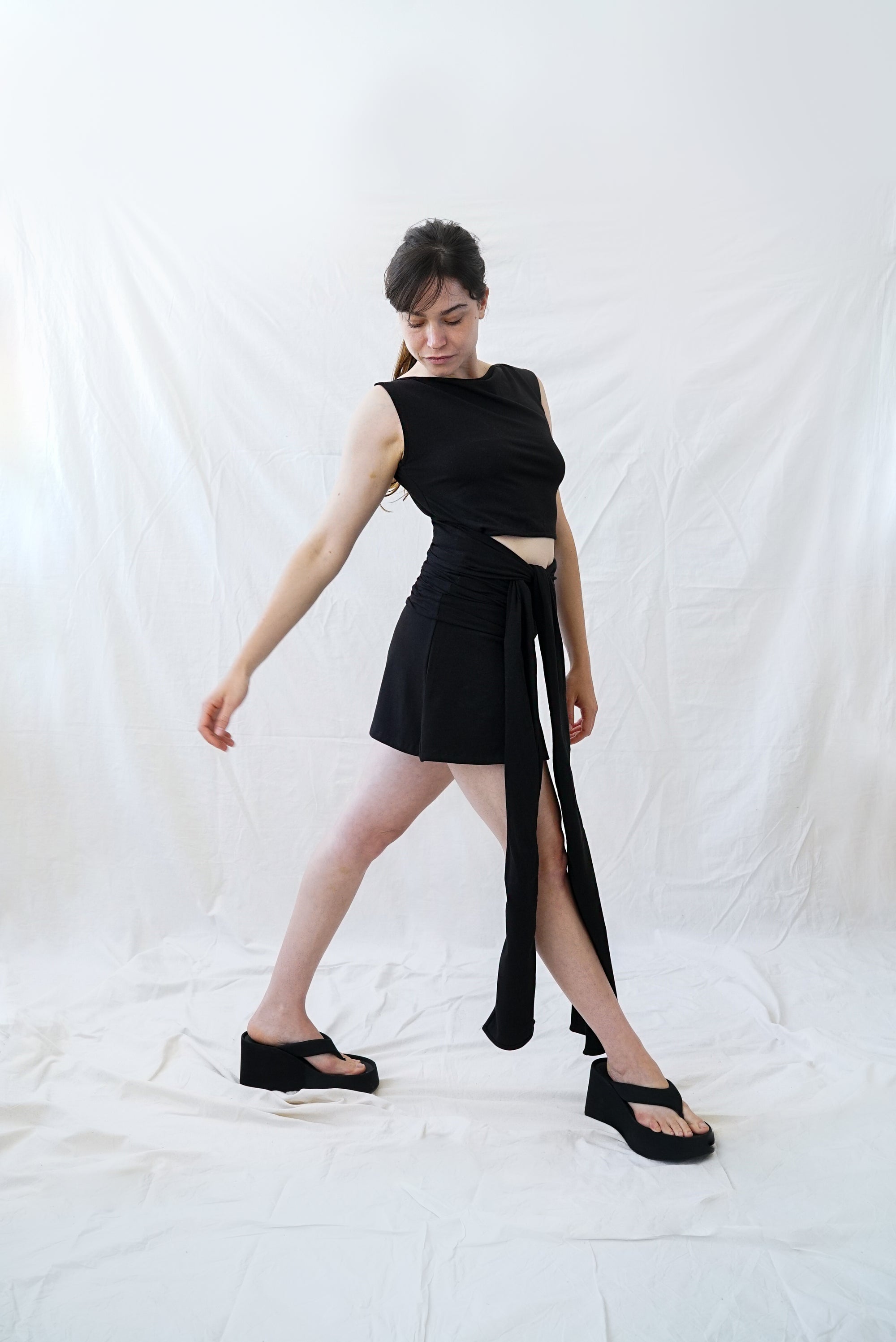 Adaptable Skirt-Dress- Black