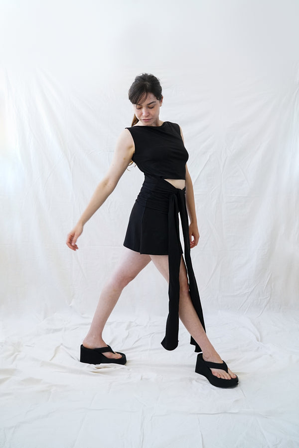 Adaptable Skirt-Dress- Black