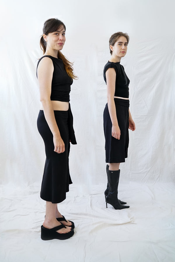 Adaptable Skirt-Dress- Black