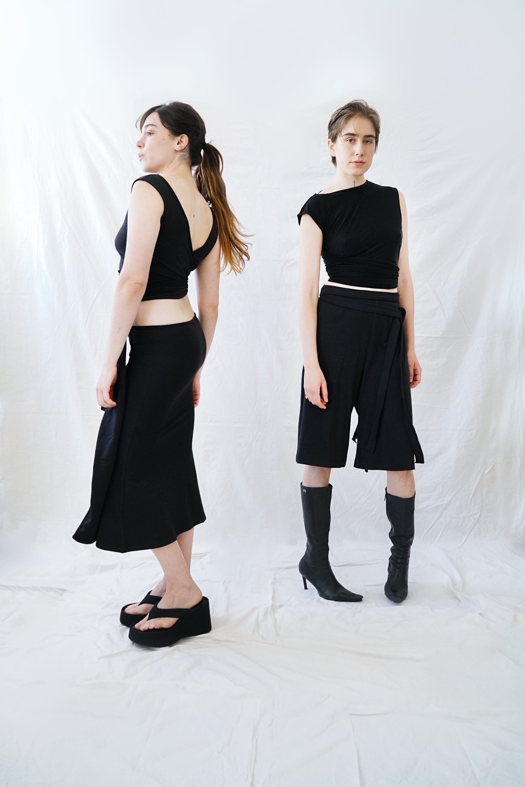 Adaptable Skirt-Dress- Black