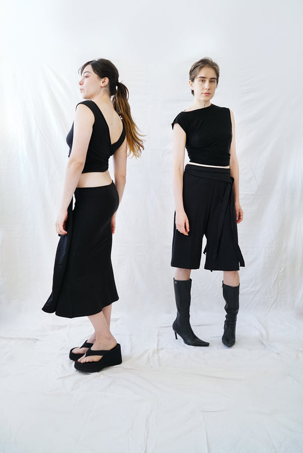Adaptable Skirt-Dress- Black